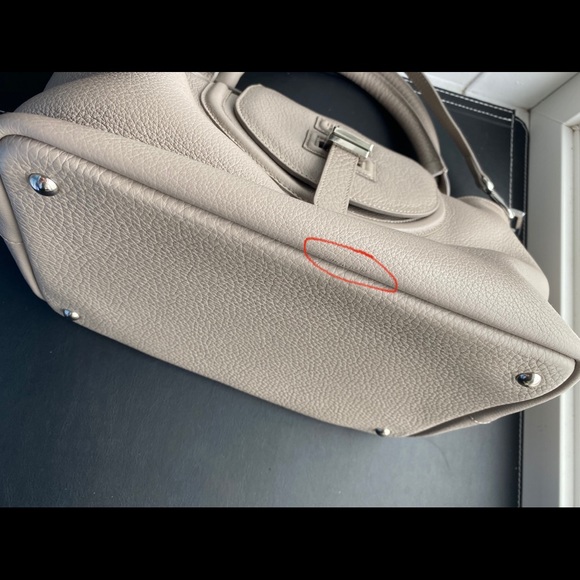 meli melo halo medium handbag - taupe - Picture 10 of 12